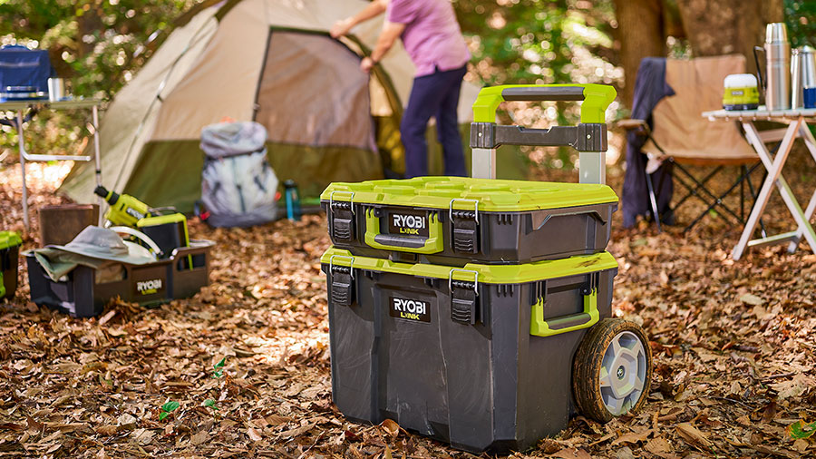 boîte à outils avec roulettes RSL201 Link Ryobi boîte à outils avec roulettes RSL201 Link Ryobi